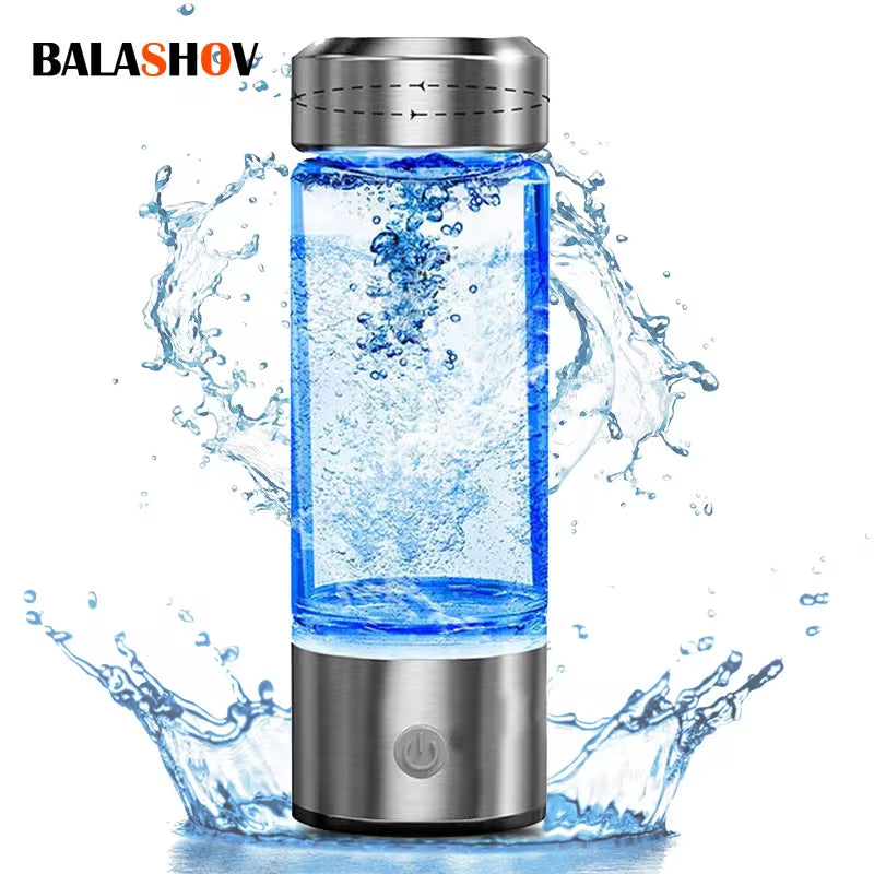 Hydrogen-Rich Water Cup Portable Electric Hydrogen Rich Water Generator Bottle Titanium Quality Filter Healthcare Water Cup USB