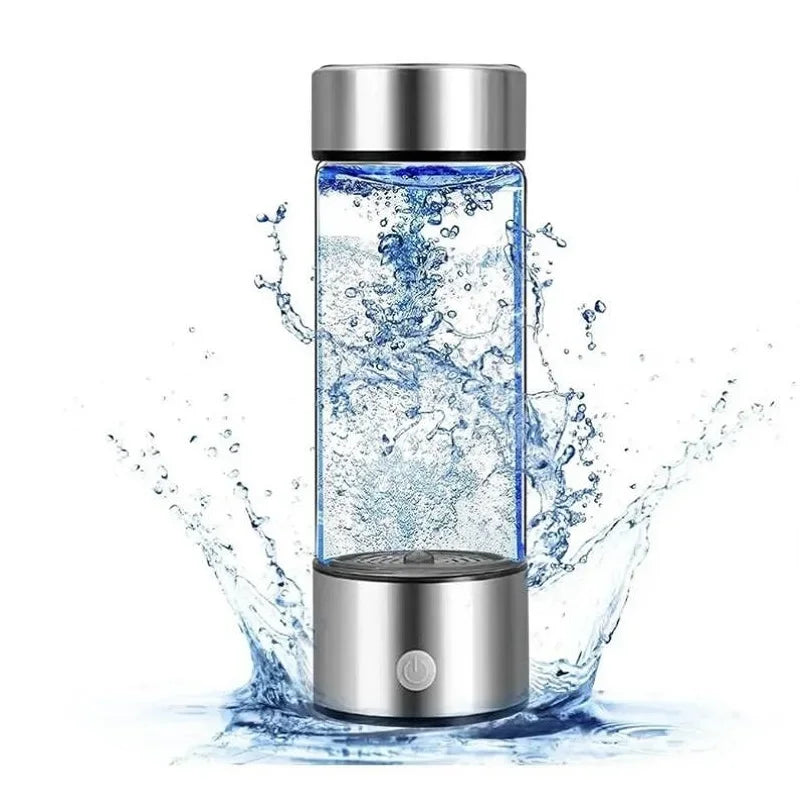 420Ml Hydrogen-Rich Water Cup Electric Hydrogen Rich Water Generator Bottle Titanium Quality Filter Portable Antioxidant Lonizer